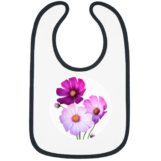 Daisy Flowers 4 Bibs