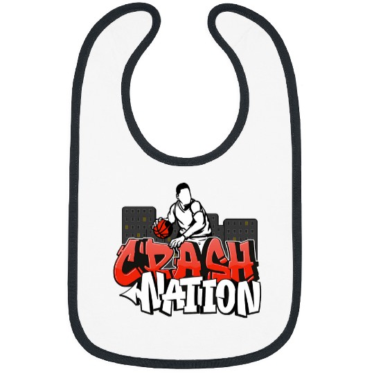 Crash Nation Official Crash The Courts Street Basketball Bibs