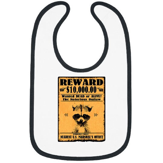 Raccoon Pet Outlaw reward Bibs