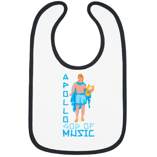 Apollo God Of Music Greek God Apollo Greek Mythology Bibs