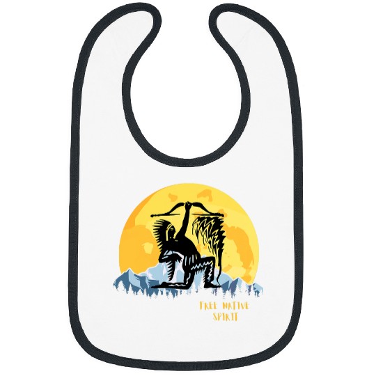 frees Native American Indian Spirit Bibs