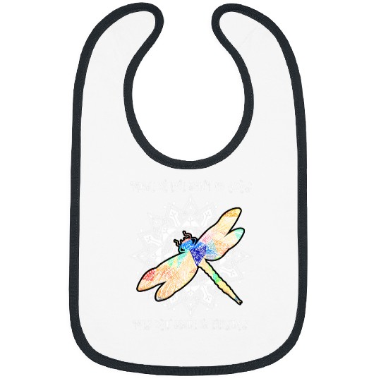 Dragonfly Memorial those we love do not go away Bibs