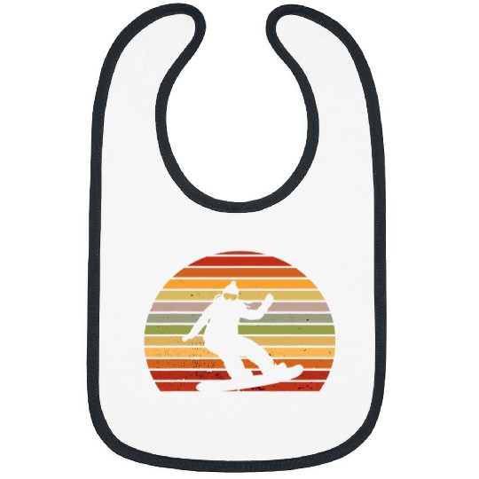 Skiing Ski Snowboarder Snowboarding vintages Snowboard Winter Sport Bibs
