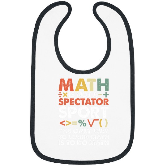 Cool Math Art For Men Women Mathematics Number Math Lovers 22 Bibs