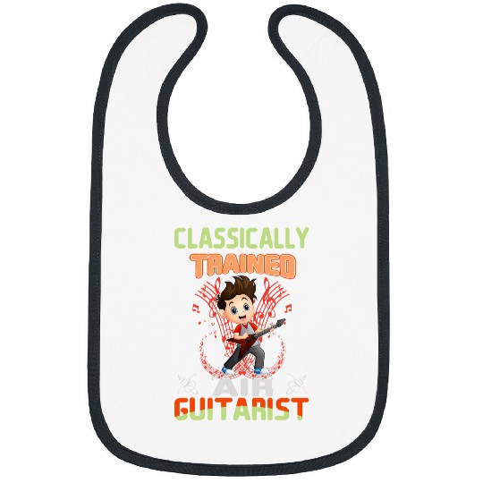 Classically Trained Air Guitarist Musician in Training Bibs