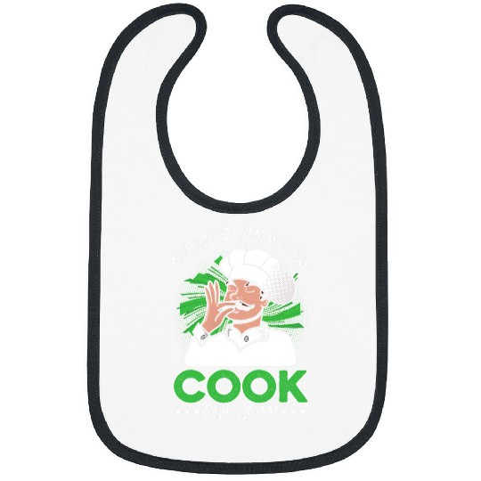 Only Cowards Cook On Low Kitchen Cuisine Culinary Chef Food Bibs