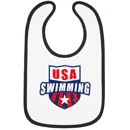 Swimming Pool USA Swimming Team Sports Athlete US Swim Aquatic Design Bibs
