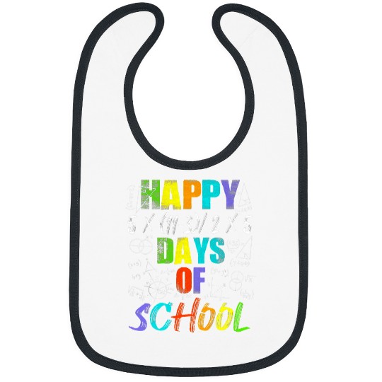 happy 100th day of school equations math teacher student Bibs