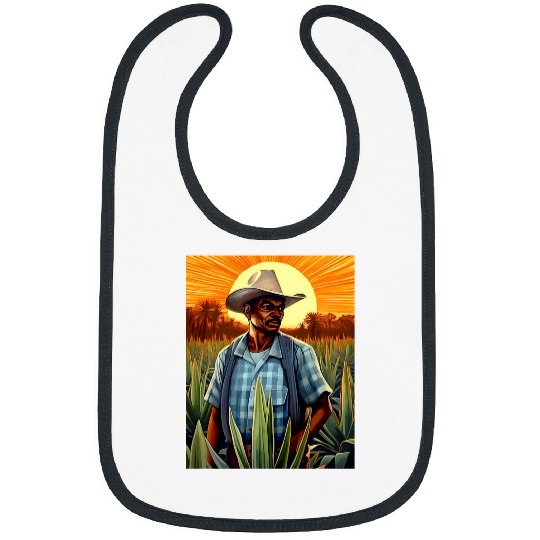 Agave Farmer Campesino Agave Plants Mexican Tequila Farm Bibs