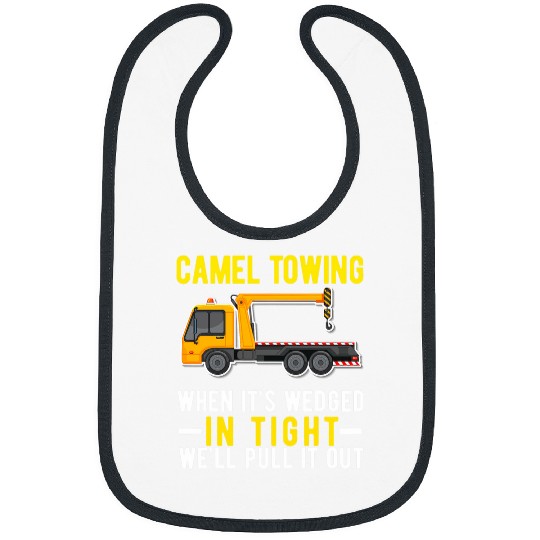 Camel Towing Tow Truck Wrecker Operator Driver For Men Dad 22 Bibs