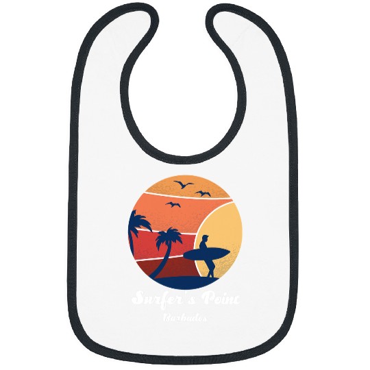 Surf Life Surfers Point Barbados Surfing Surfer vintages Sunset Beach Bibs