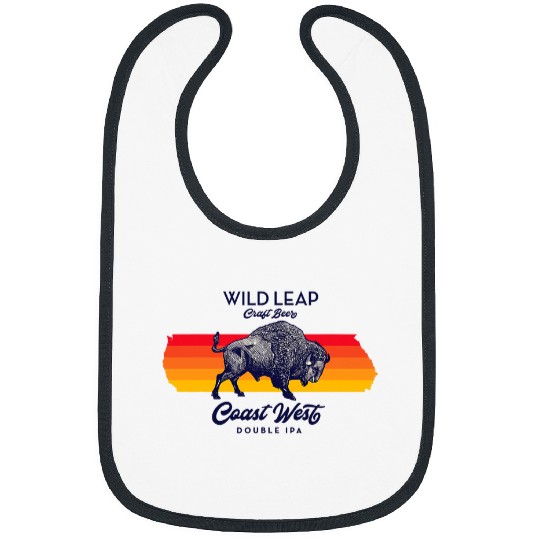 Surf Life Retro West Coast Surfing Style Coast West By Wild Leap Bibs