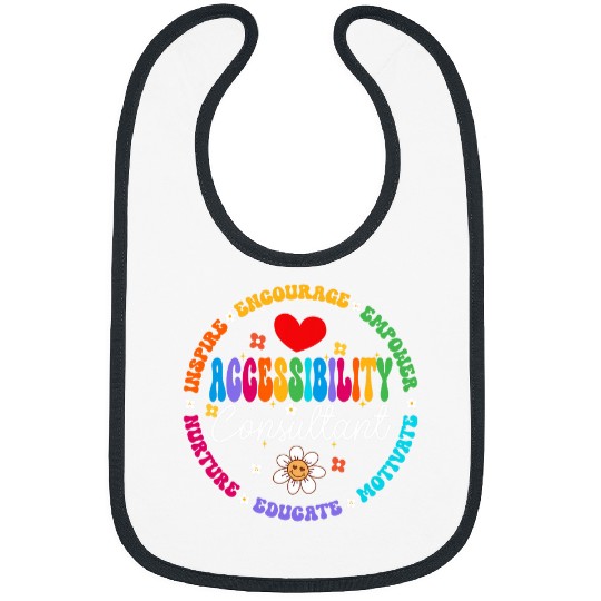 Accessibility Consultant Squad Special Education Teacher Ed Bibs