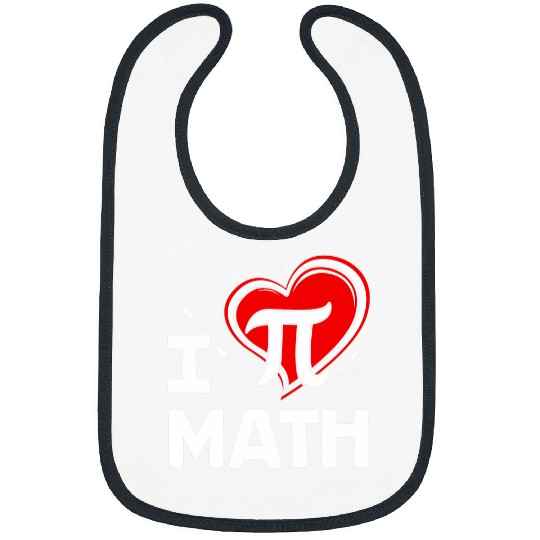 I Love Math For Kids Bibs