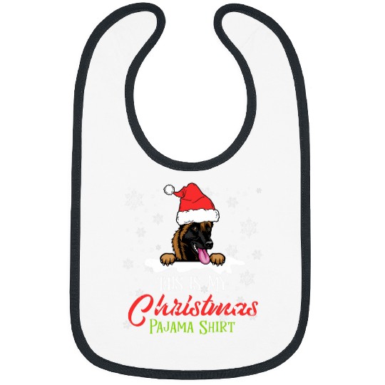Belgian Malinois Dog Christmas Pajamas for Family Dogs Gift 2 Bibs
