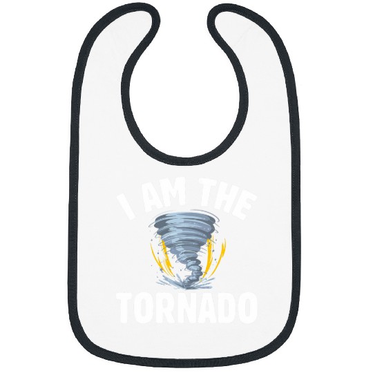 I Am The Storm Twister Tornado Hurricane Meteorologist 23 Bibs