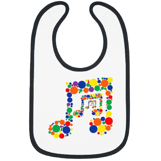 Colourful Music International dot day Bibs