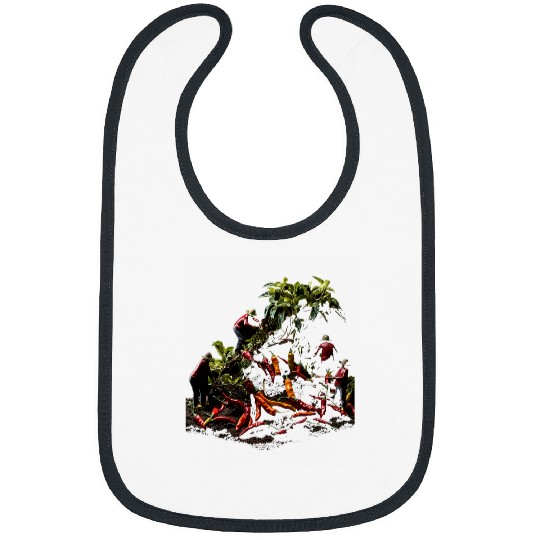 Chili Hot Pepper Chillis Field Peppers Harvesting Farming 21 Bibs