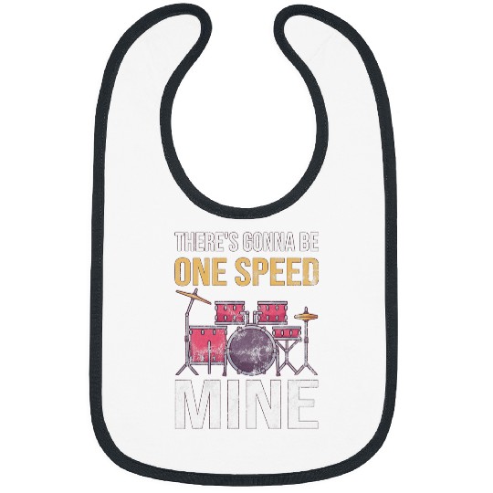 Drummer Percussion Drum Speed Quote Drums Percussionist Bibs