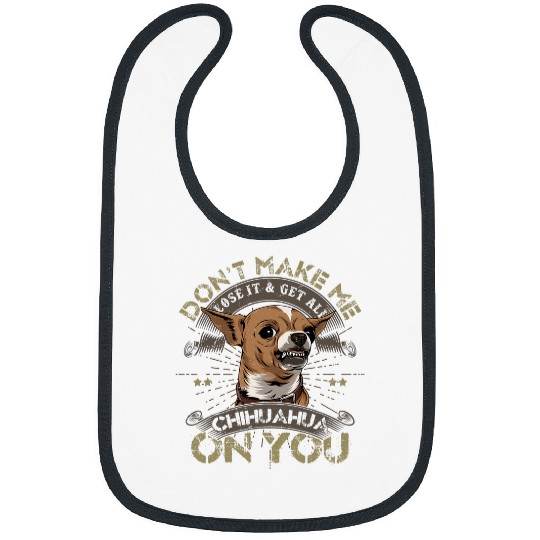 Chihuahua Angry Pet Animal Lover Dog Owner Breeder 1 Bibs