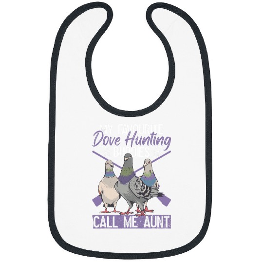 Dove Hunting Aunt And Dove Hunter Aunty Bibs