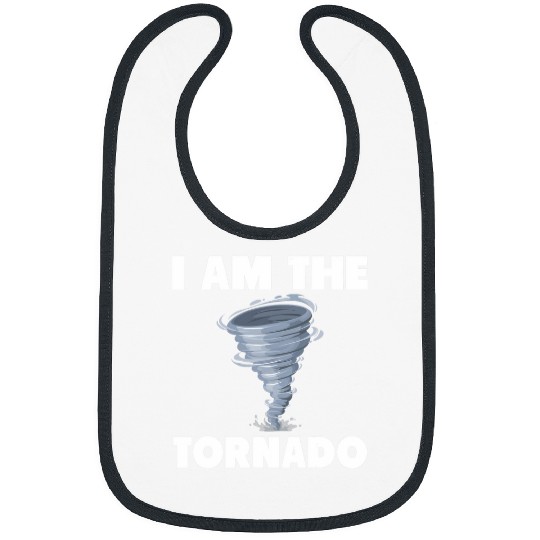 I Am The Storm Tee Twister Tornado Hurricane Meteorologist Bibs