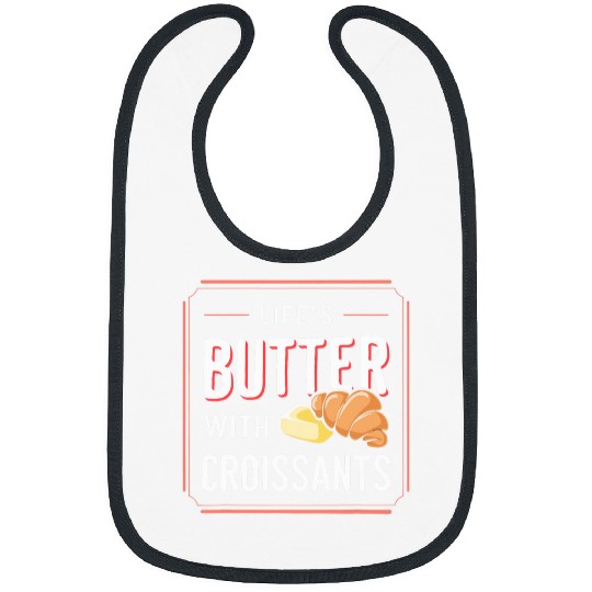 Butter Croissant French Food french cuisine baker baking 1 Bibs