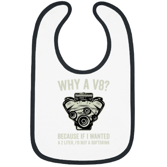 Funny Mechanic Car Guy Car Tuning Muscle Car vintages 21 Bibs