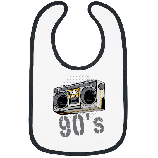 Ghetto Blaster Hip Hop Rap vintages 80s 90s Music Blaster 21 Bibs
