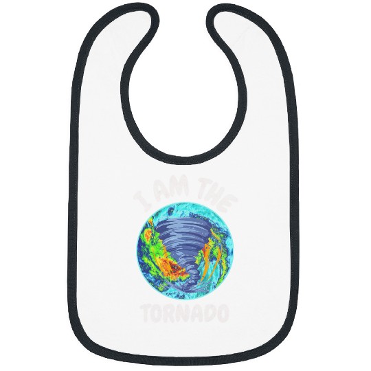I am the Tornado Twister Meteorologist Apparel Bibs