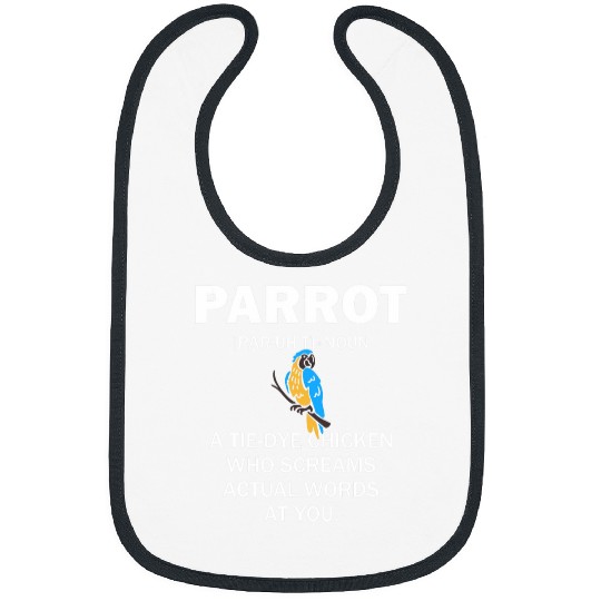 Funny Pet Parrot Definition Macaw Bibs
