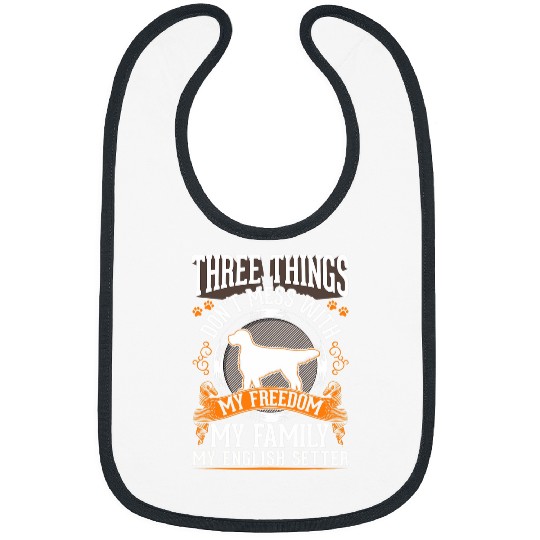 English Setter Freedom Family English Setter Bibs