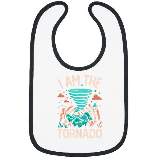 I Am The Tornado Meteorologist Hurricane Twister 22 Bibs