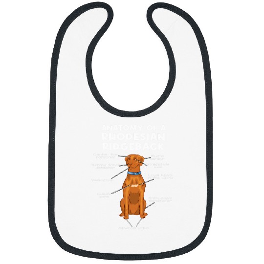 Anatomy of a Rhodesian Ridgeback Dog Rhodesian Ridgeback 1 Bibs