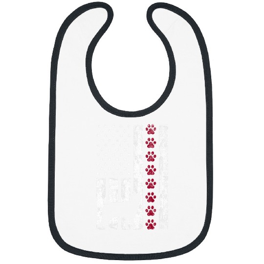 Belgian Malinois Dog Owner Patriotic vintages American Flag Bibs