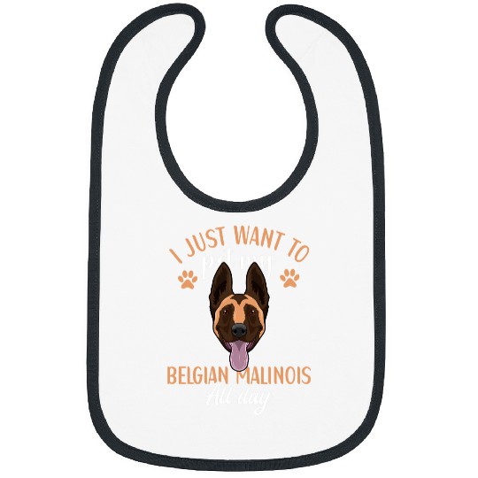 Belgian Malinois Dog for Belgian Malinois Owner 6 Bibs