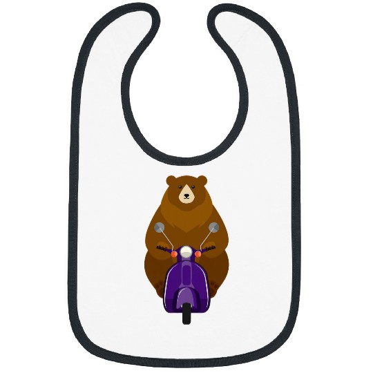 Bear Squad Bear Grizzly Bears Brown Bears Motorcycle Rider Bibs