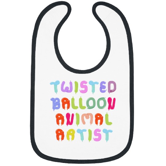Funny Twisted Balloon Animal Artist Sculptor Bibs