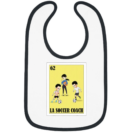 Funny Mexican Design for Trainers La Soccer Coach Bibs