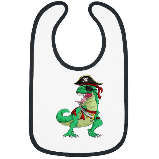 Kid Boy Pirate Dinosaur  s Sailor TRexs Halloween T Rex Bibs