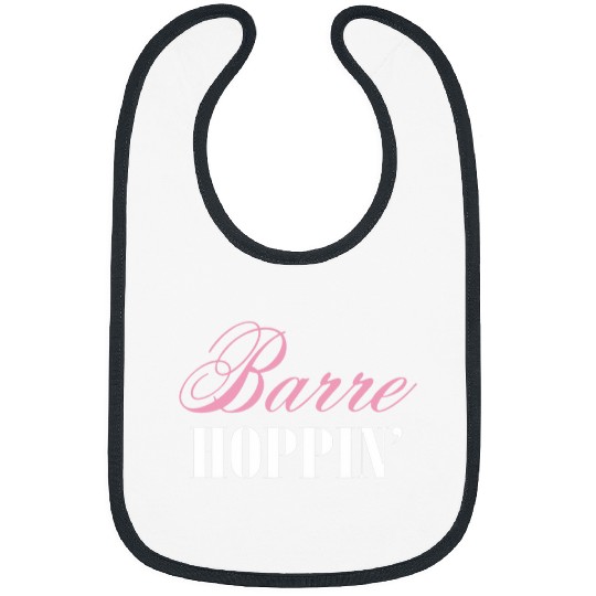 Ballet Barre Hoppin Ballerina Joke Dance Workout Nutcracker Bibs