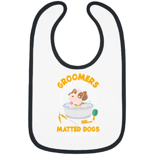Funny Dog Grooming Dog Groomer Fur Artist Pet Stylist 1 Bibs