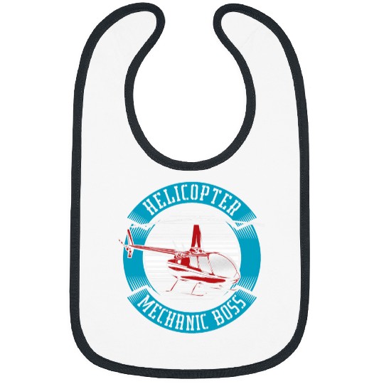 Helicopter Pilot Boss Copter Heli 2Helicopter Mechanic Bibs