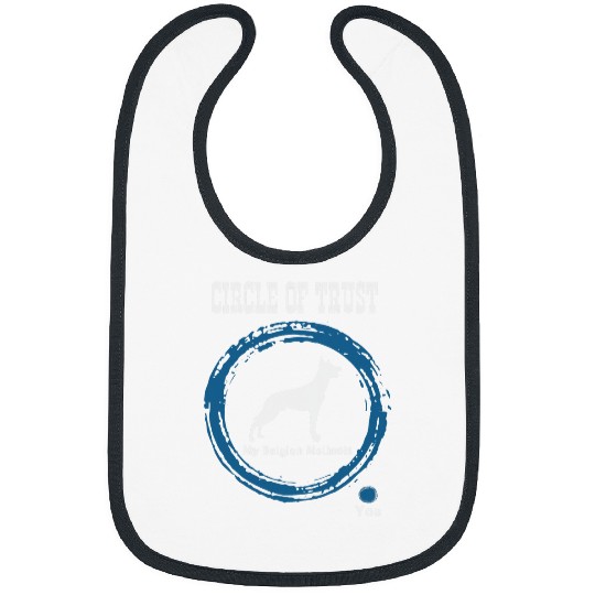 Funny Circle Of Trust Belgian Malinois And You Shepherd Bibs