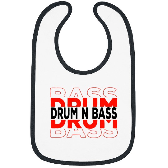 Drum n Bass DNB Astronaut Space Electro Music Drum and Bass 22 Bibs