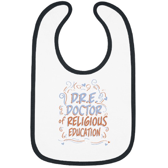 D R E  Doctor of Religious Education Doctorate Graduation Bibs