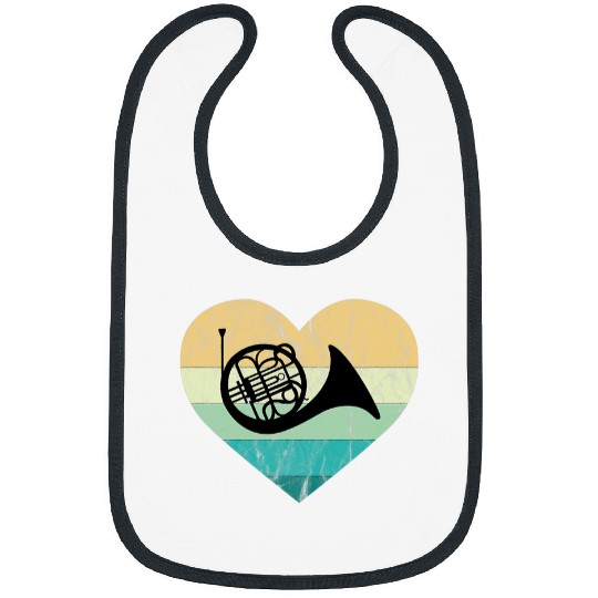 Horn Classic Music Orchestra Musician Hornist French Horn Bibs