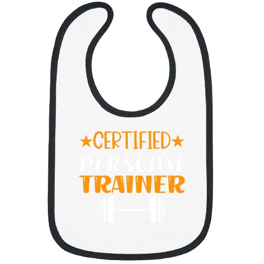 Certified Personal Trainer Funny Health and Fitness Coachs 21 Bibs