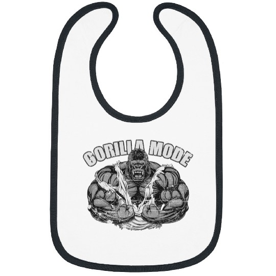 Gorilla Mode Gym Ape Fitness Coachs Swole Monkey Bibs