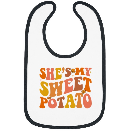 Thanksgiving Matching Couple Shes My Sweet Potato I Yam Set 21 Bibs